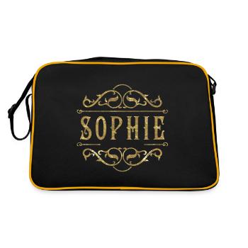 Sophie gold - Retro Bag - black/gold - Back