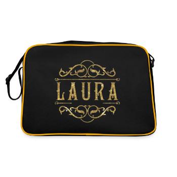 Laura or - Sac Retro - noir/or - Dos