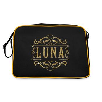 Luna or - Sac Retro - noir/or - Dos