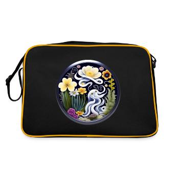 Calmar - Sac Retro - noir/or - Dos