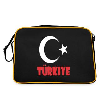 Turkey Design - Retro Bag - black/gold - Back