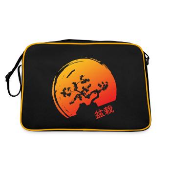 Bonsaï Bonsaï Arbre Bonsaï Art - Sac Retro - noir/or - Dos