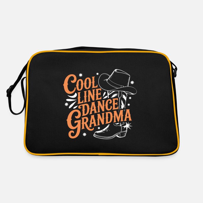 Coole Line Dance Oma Retro Tasche