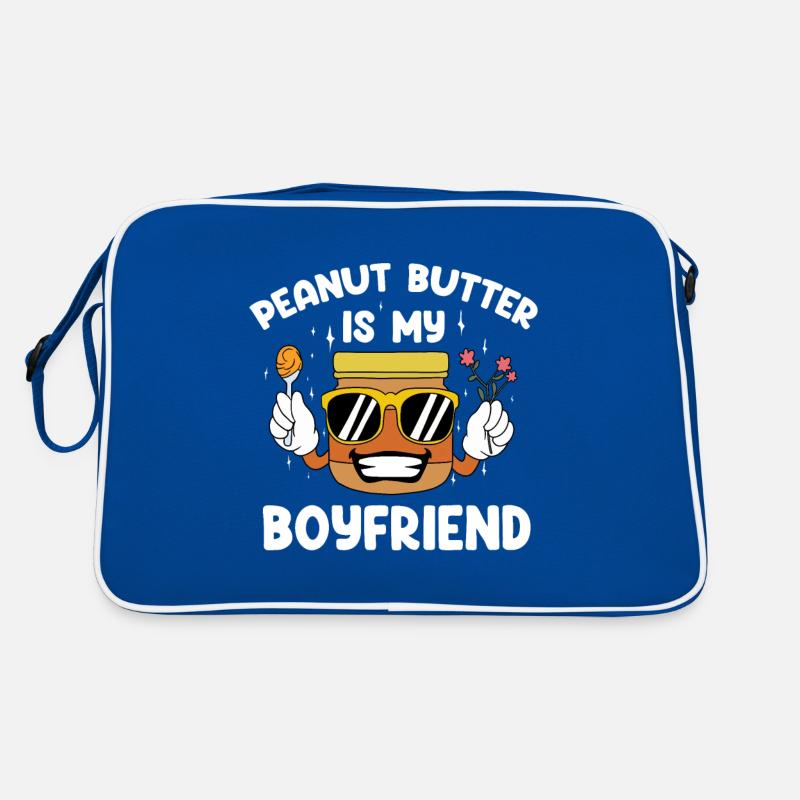 Erdnussbutter Peanut Butter Marmelade Geschenk Retro Tasche