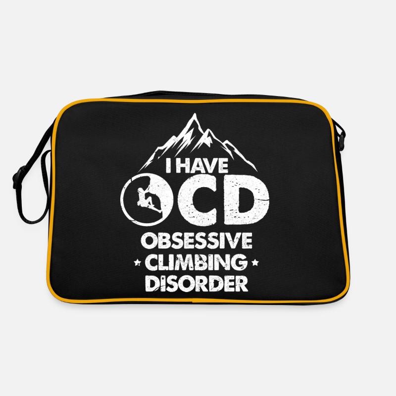 I have ocd obsessive climbing disorder Design Retro Tasche