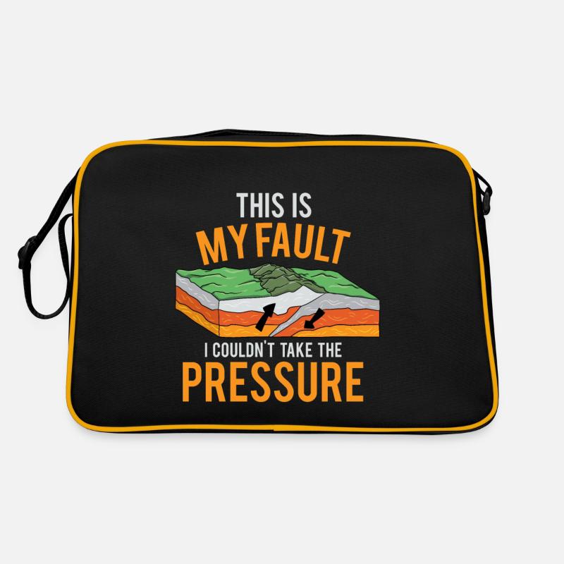 Erdbeben Retro Tasche