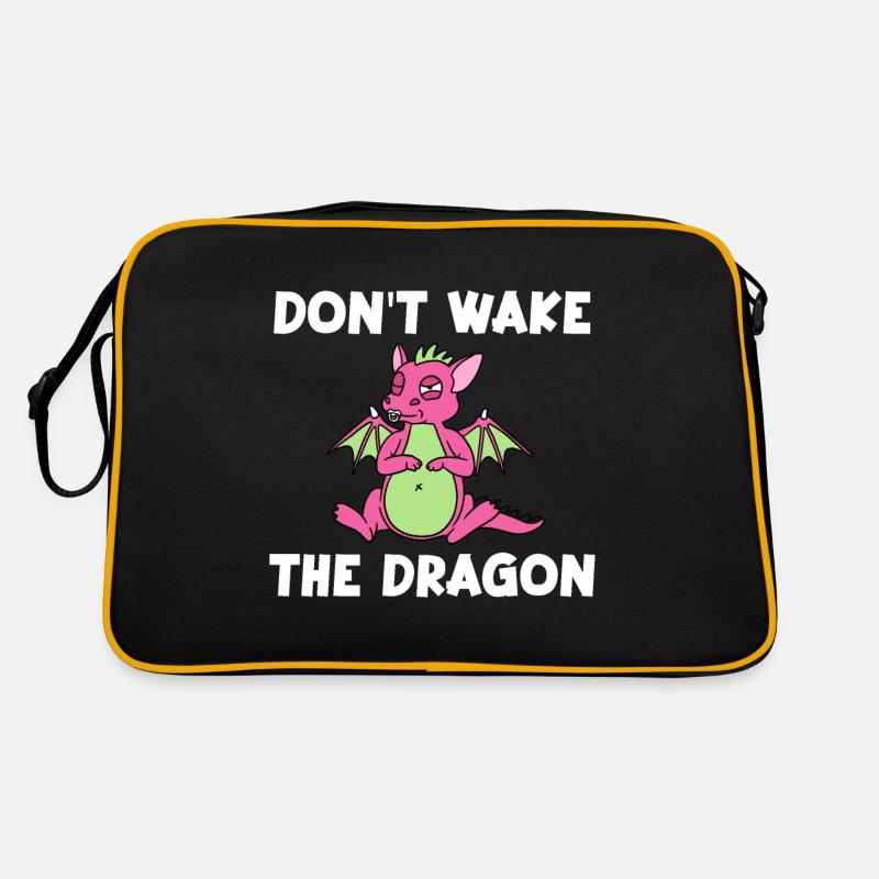 Don't Wake The Dragon Retro Bag