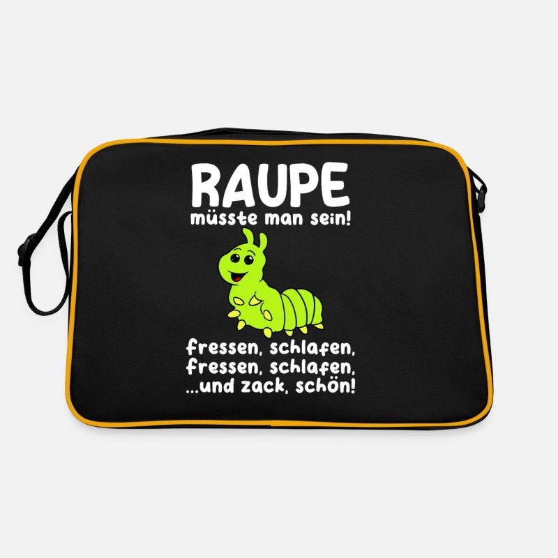Raupe Retro Tasche