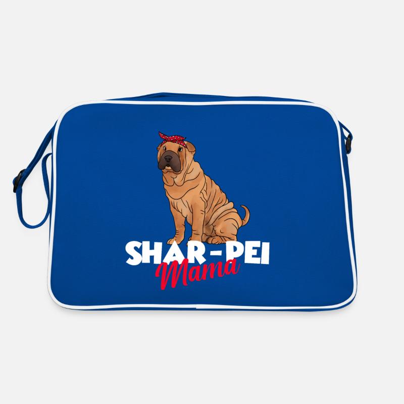 Chinese Shar Pei Retro Tasche