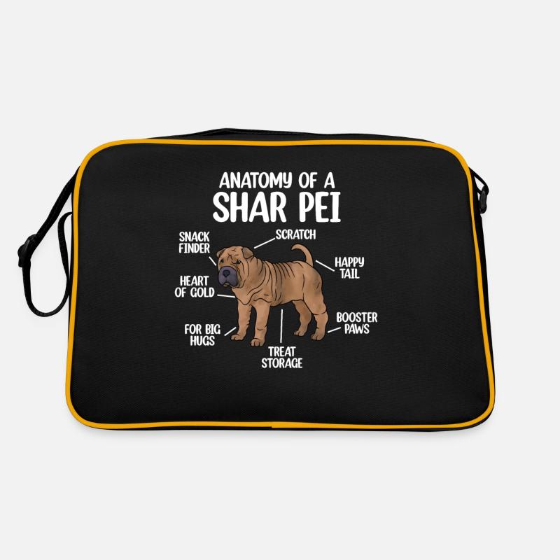 Shar Pei chinois Sac Retro