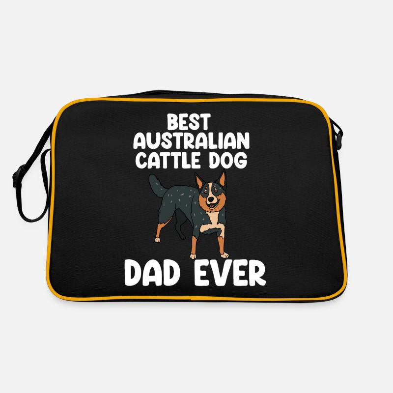 Australian Cattle Dog Retro Tasche