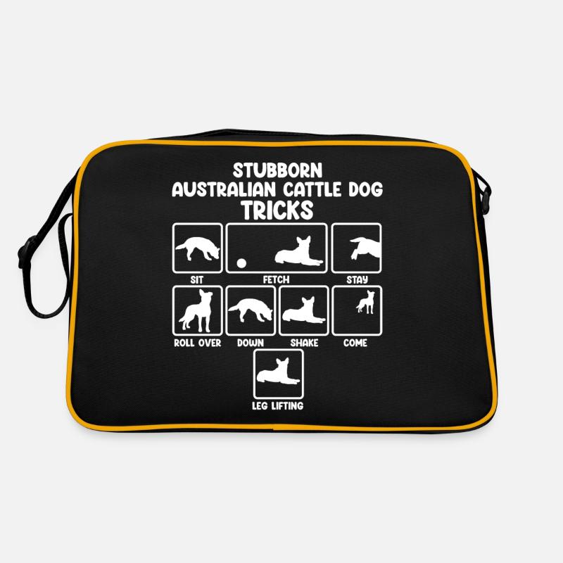 Australian Cattle Dog Retro Tasche