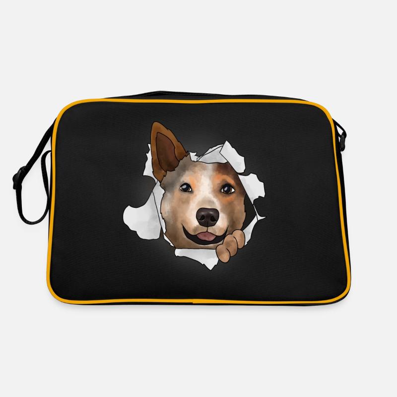 Australian Cattle Dog Retro Tasche