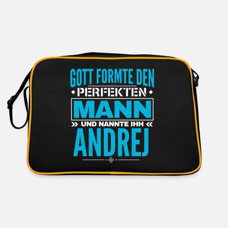 Andrej Name Design Retro Tasche