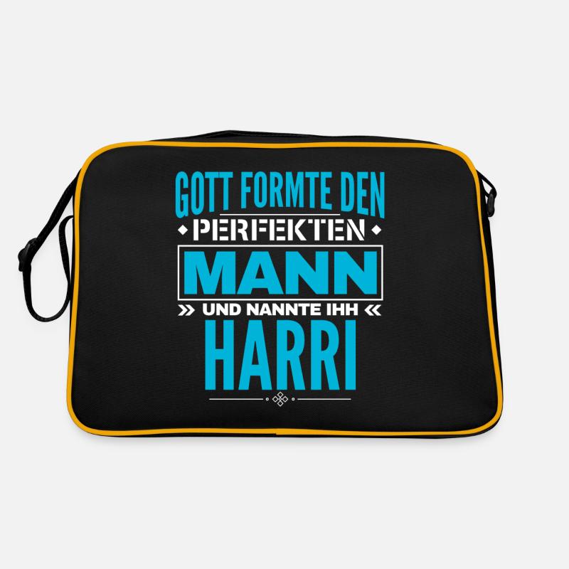 Harri Name Design Retro Tasche