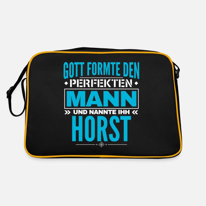 Horst Name Design Retro Tasche