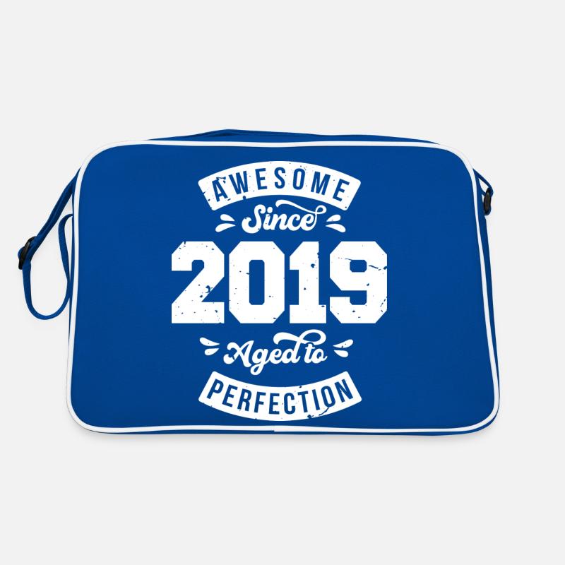 Vintage 2019 birthday - retro 2019 Retro Bag