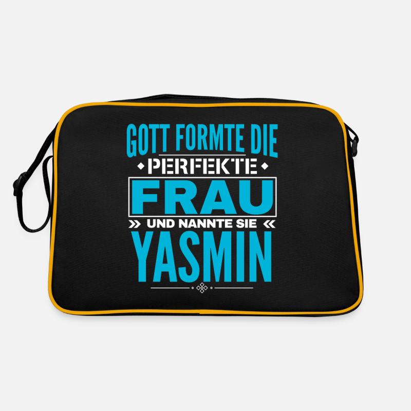 Yasmin Name Design Retro Bag