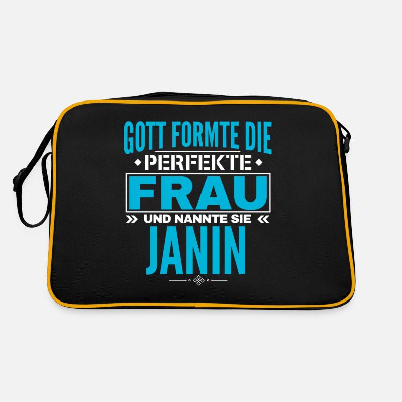 Conception du nom Janin Sac Retro