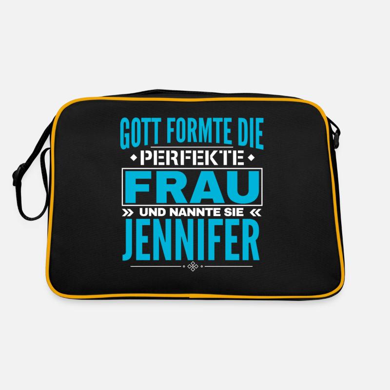 Jennifer Name Design Retro Tasche