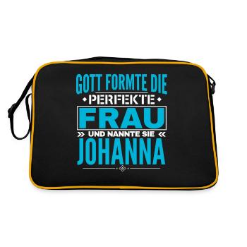 Johanna Name Design - Sac Retro - noir/or - Dos