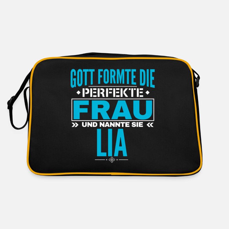 Lia Name Design Retro Tasche