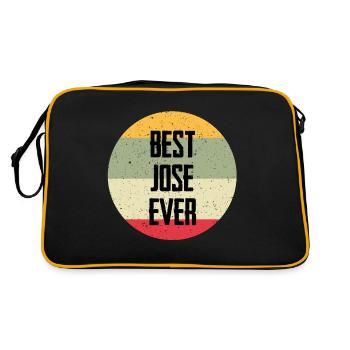 Best Jose Ever - Retro Bag - black/gold - Back