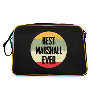 Best Marshall Ever - Retro Bag - black/gold - Back