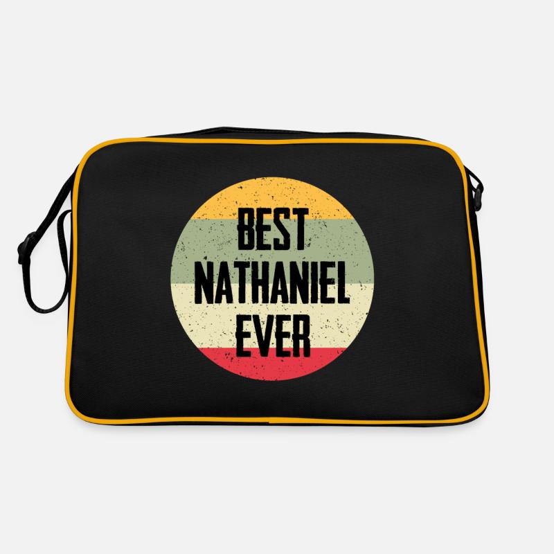 Best Nathaniel Ever Retro Bag