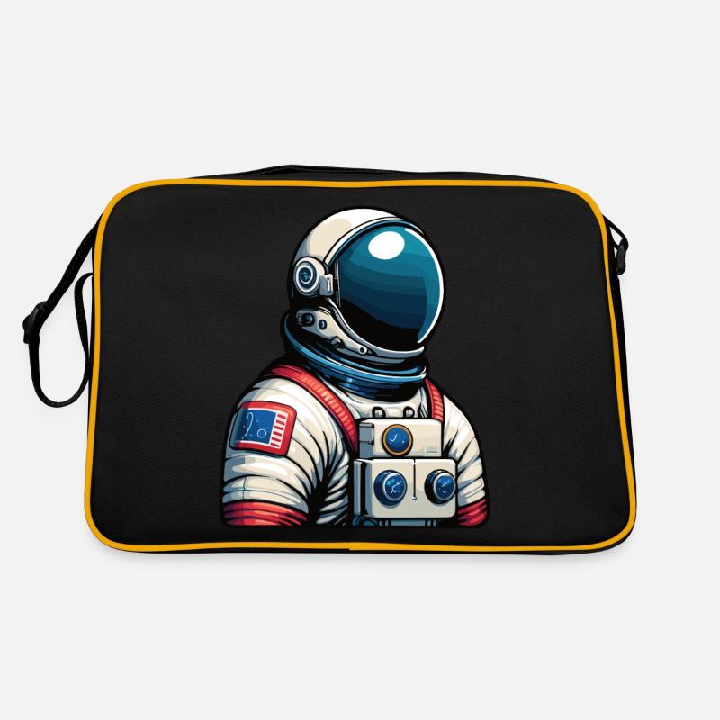 Astronaut Retro Tasche