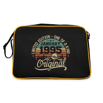 January 1995 I Birthdays born in January 1995 - Retro Bag - black/gold - Back