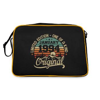 January 1994 I Birthdays born in January 1994 - Retro Bag - black/gold - Back