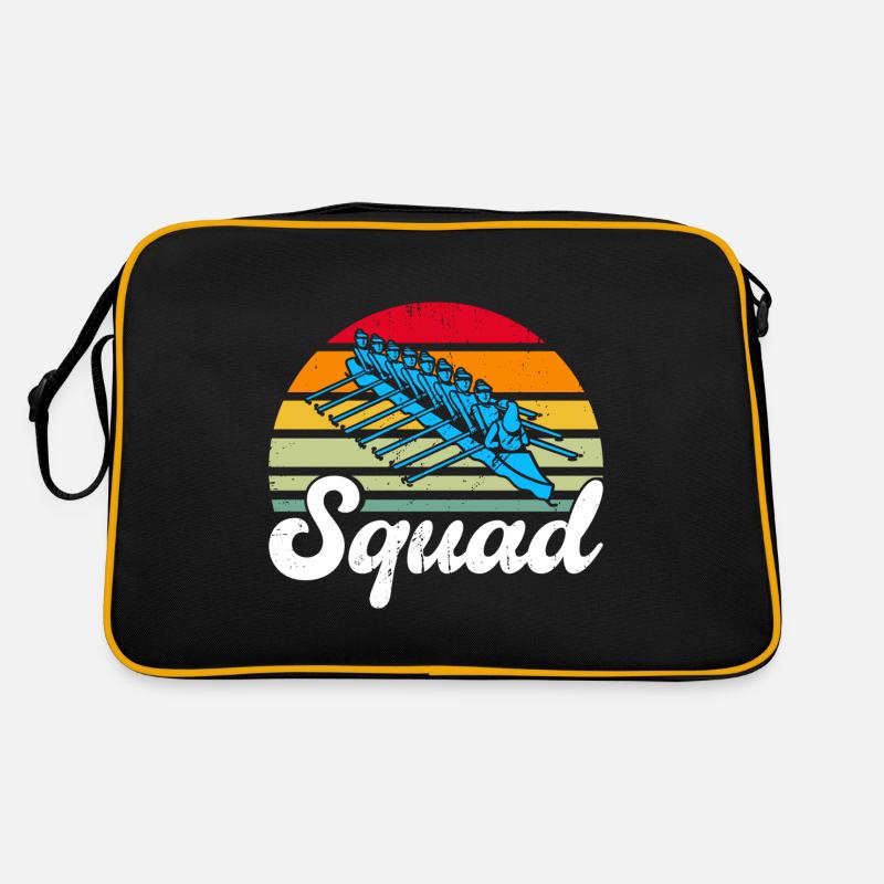 Cadeau d’aviron rameur d’équipe rower Sac Retro