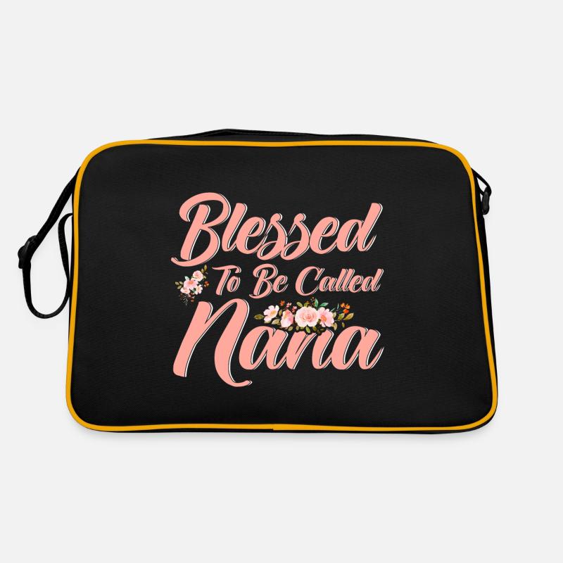 Bénie d’être appelée Nana Grand-mère Gift Sac Retro