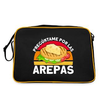 Gourmands Arepa Arepas Gesche colombien - Sac Retro - noir/or - Dos
