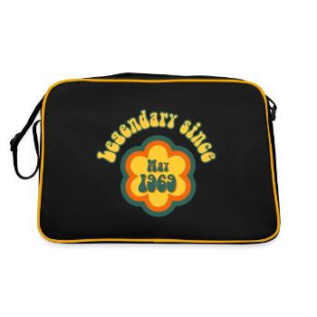 Legendary since May 1969 Birthday Retro - Retro Bag - black/gold - Back