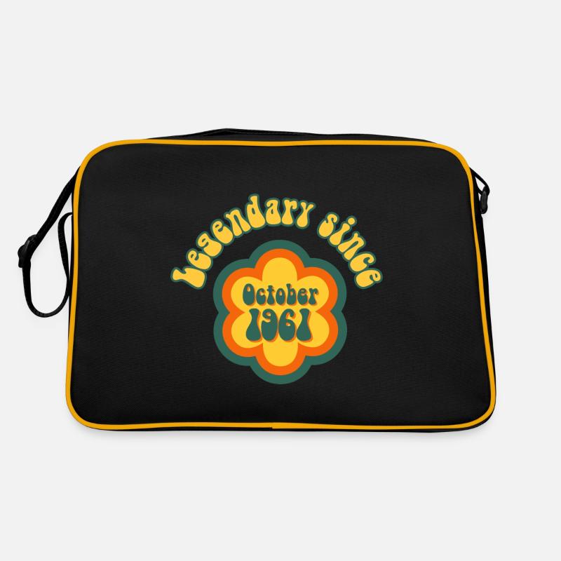 Legendary since October 1961 Geburtstag Retro Retro Tasche