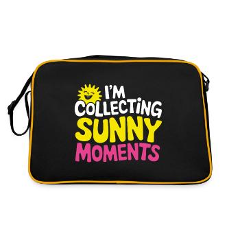 Moments d’été ensoleillés Vibrations Soleil d’été - Sac Retro - noir/or - Dos
