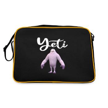 yeti - Retro Bag - black/gold - Back