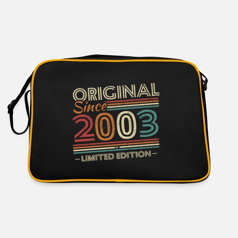 Original 2003 Vintage 2003 Birthday Gift Retro Bag