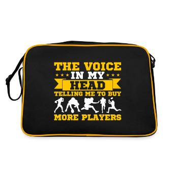 Fantasy Football Champion Fantasy Football Football - Sac Retro - noir/or - Dos