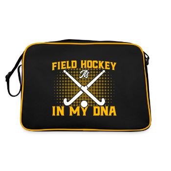 Field Hockey Indoor Field Hockey Field Hockey Players - Retro Bag - black/gold - Back