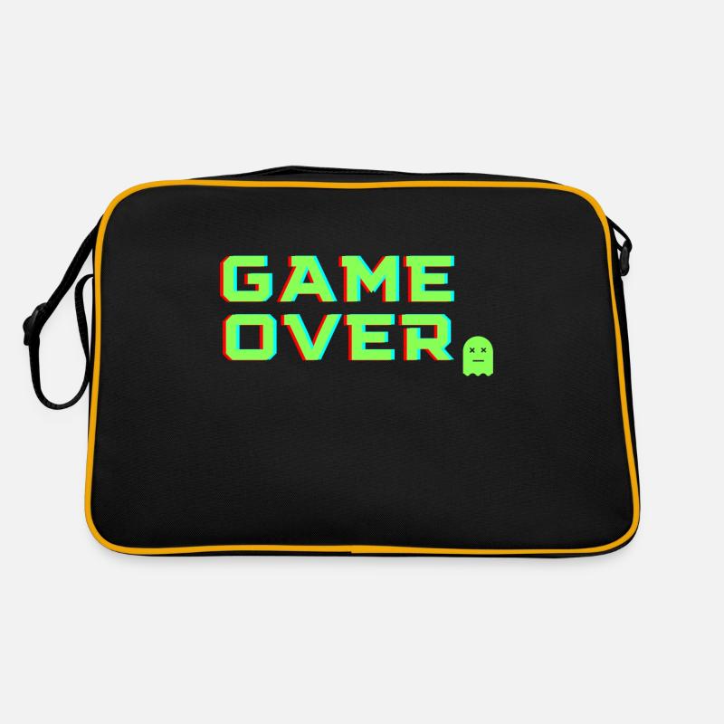 Spielende Retro Tasche