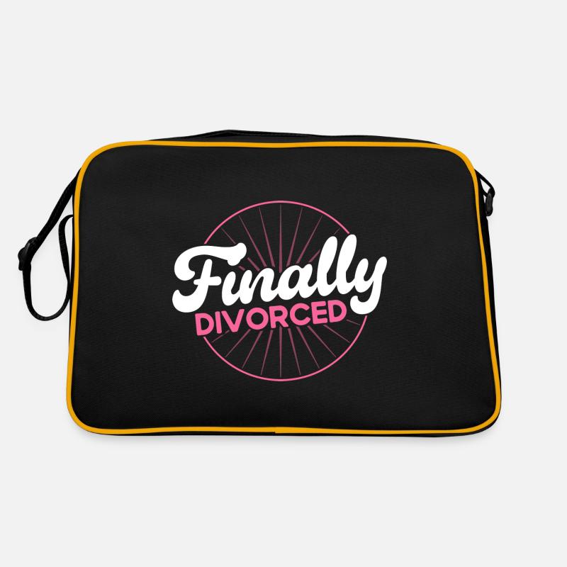 Geschieden Ex Partner Auflösung der Ehe Geschenk Retro Tasche