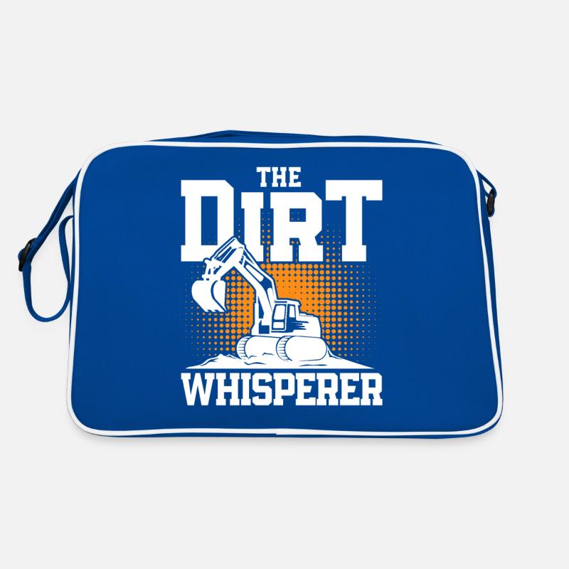 Construction Worker Operator Construction Gift Retro Bag