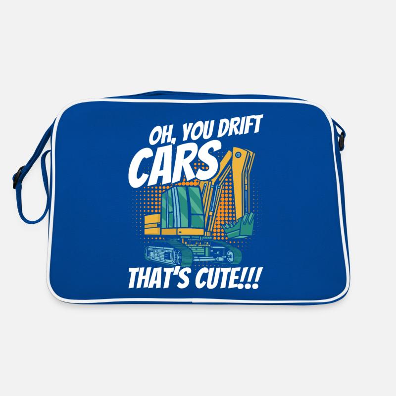 Construction Construction Worker Operator Gift Retro Bag