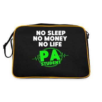 Don de médecin adjoint aux études précliniques - Sac Retro - noir/or - Dos