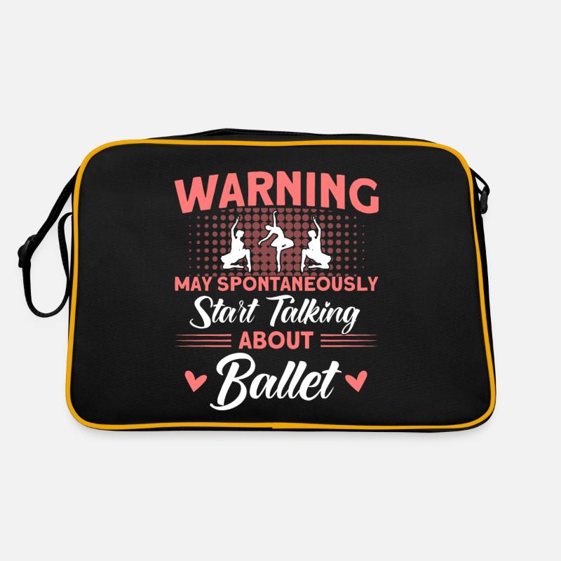 Danseuse de ballet Ballet Danse Ballet Filles Sac Retro