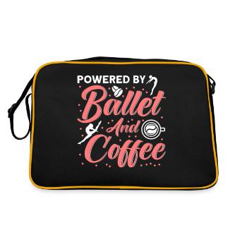Danseuse de ballet Ballet Danse Ballet Filles - Sac Retro - noir/or - Dos