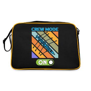 Équipe d’aviron Équipe d’aviron Rowing Geschen - Sac Retro - noir/or - Dos